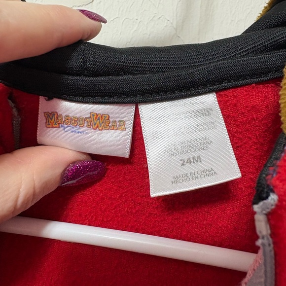 Brutus Buckeye Hooded Bodysuit 24m - Picture 5 of 5